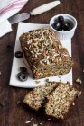 Mediterranean wholemeal bread — Stock Photo