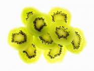 Green Kiwi slices — Stock Photo