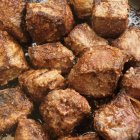 Browning Beef Sirloin pieces — Stock Photo