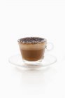 Cup of cappuccino contessa — Stock Photo