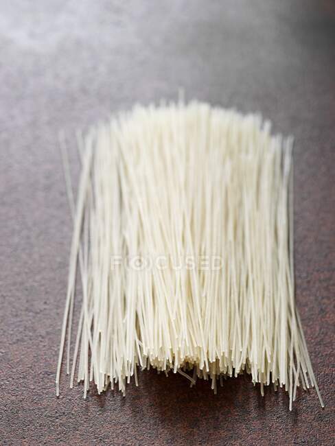 Macarrão de arroz Vermicelli (close-up) — Fotografia de Stock