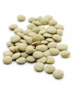 Close-up view of green lentils. — Stock Photo