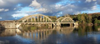 Bridge Over River outdoors — Stock Photo