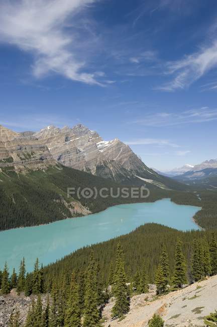 Lac Peyto, parc national Banff — Photo de stock