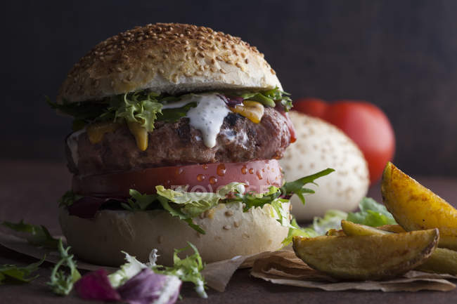 Delicious looking sandwich — Stock Photo