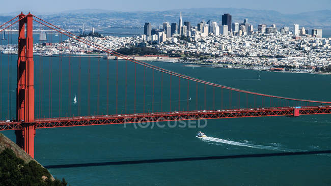Golden Gate bridge, USA, California, San Francisco — Stock Photo
